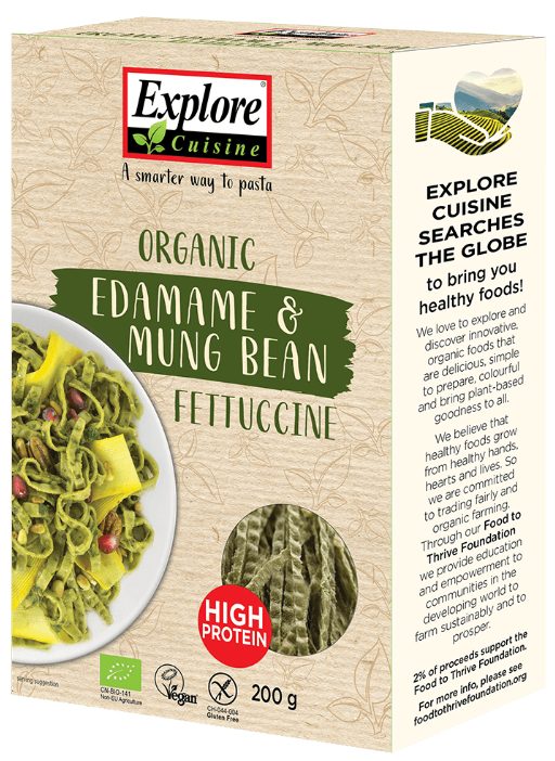 Fettuccine Edamame & Mungbohnen bio (200g)