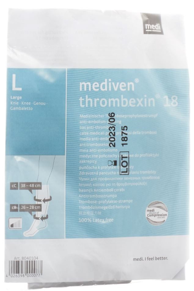 mediven A-D Kniestrumpf S Thrombexin 18 (1 Paar)