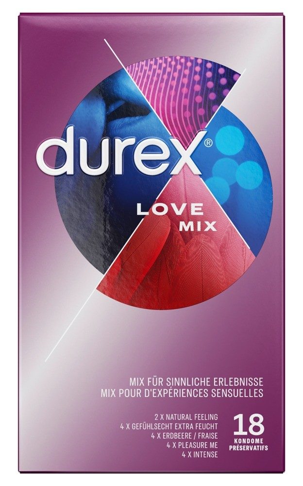 durex Love Mix Präservativ (18 Stück)