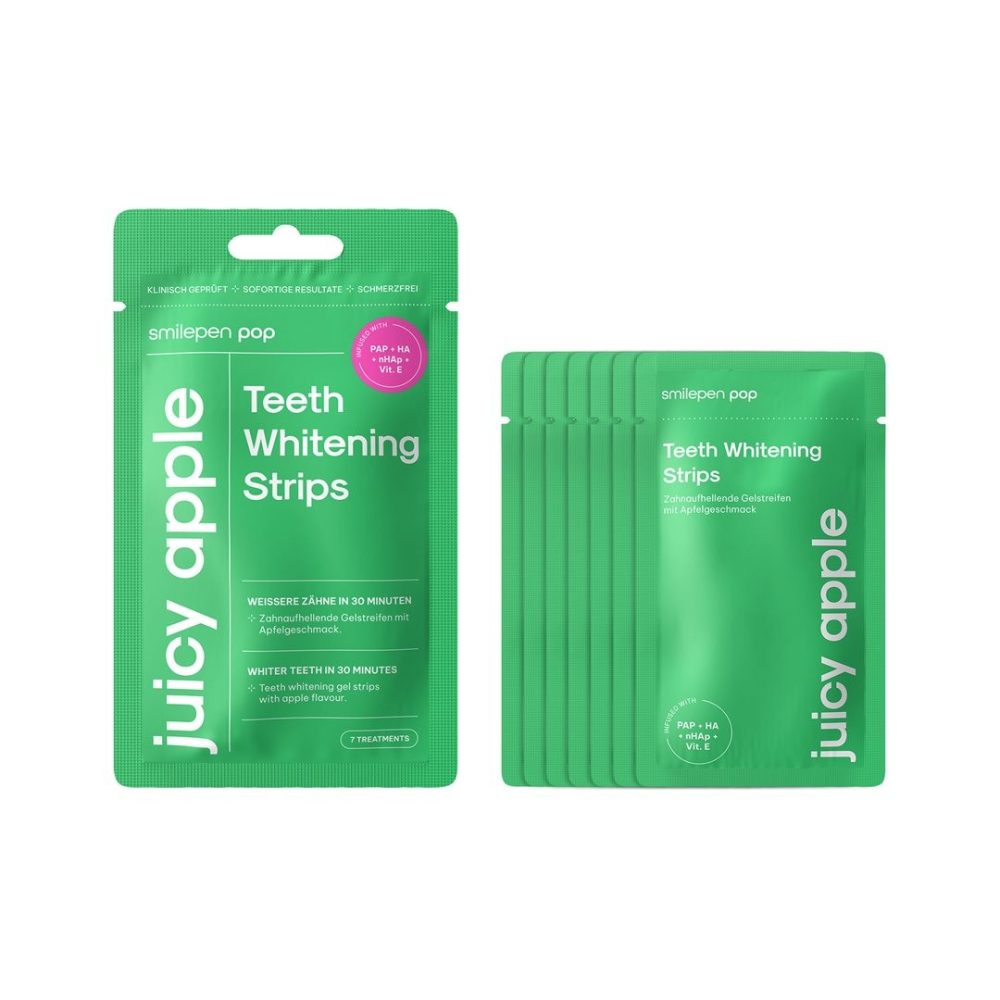 smilepen Pop Whitening Strips Juicy Apple (50 ml)