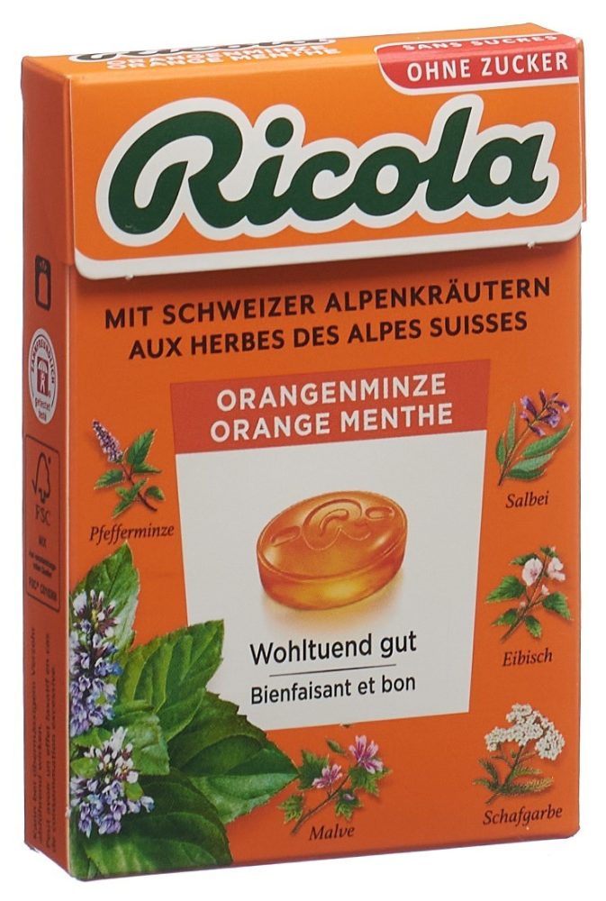 Ricola Orangen-Minze o.Z. 50g