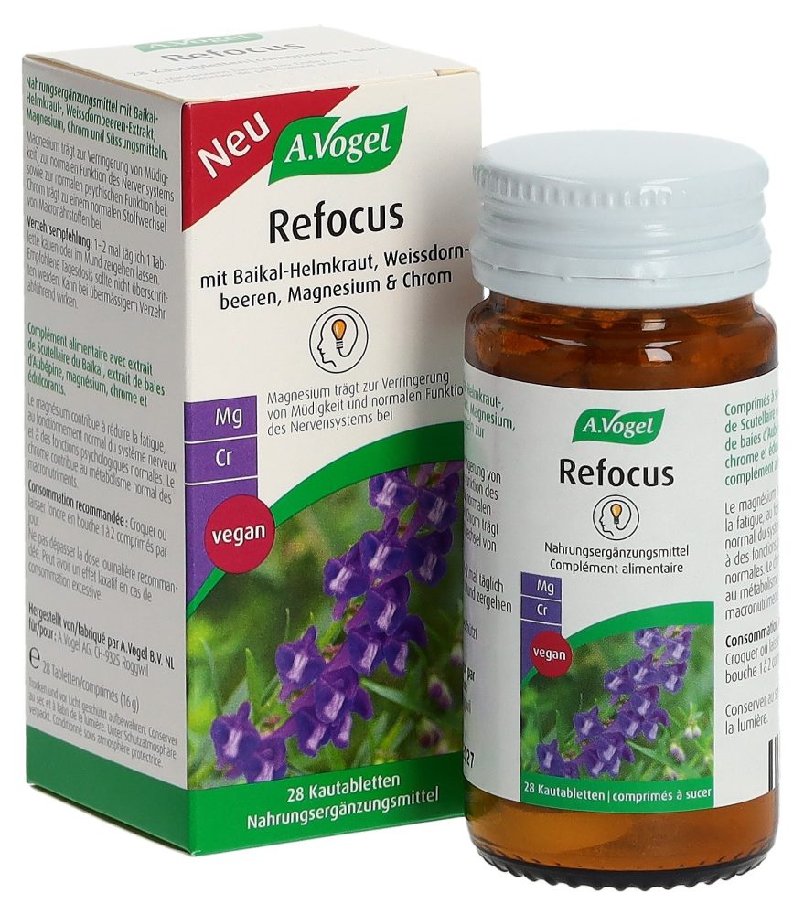 A.Vogel Refocus Kautabletten 28 Stück
