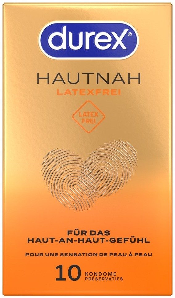 Durex Hautnah Latexfrei für das Haut-an-Haut-Gefühl 10 Stk, 10 Stück - Amorana