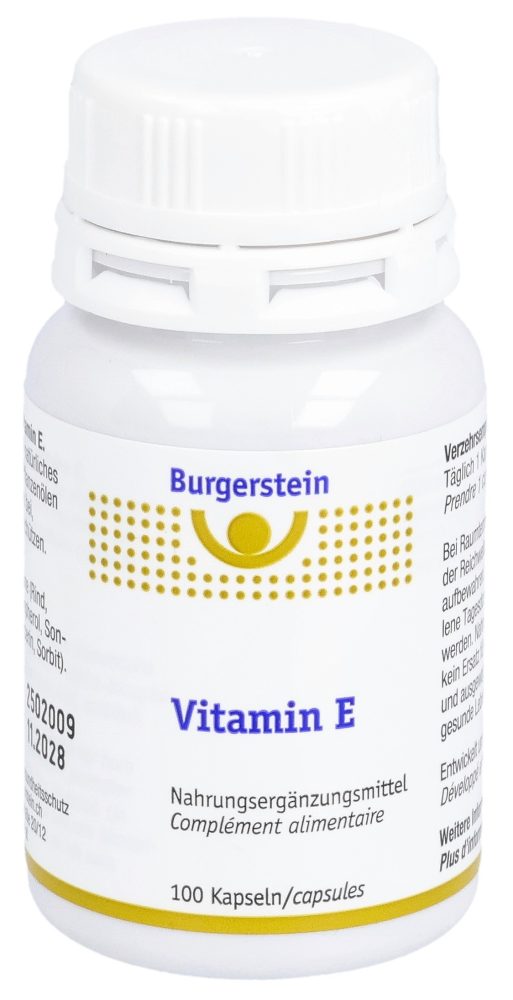 Burgerstein - Vitamin E Kapseln