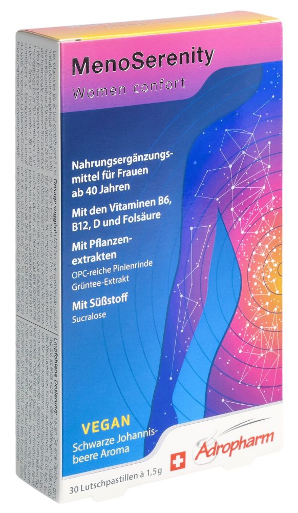 Adropharm MenoSerenity schwarze Johannisbeere (30 Stk)