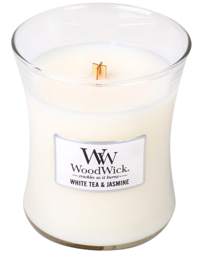 Woodwick - White Tea & Jasmin