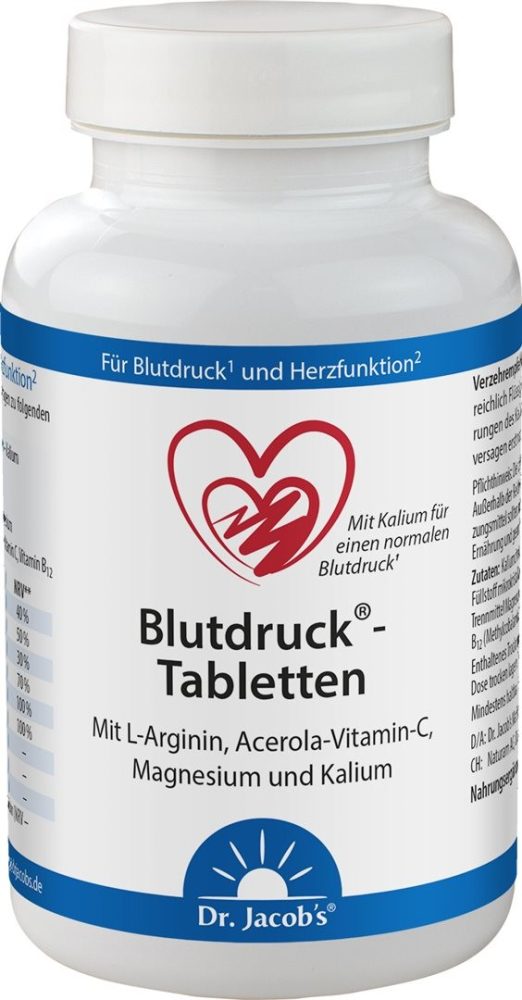 Dr. Jacob's Blutdruck-Tabletten