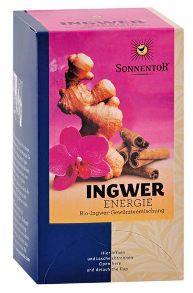 SONNENTOR Ingwer Energie Tee (18 Stück)