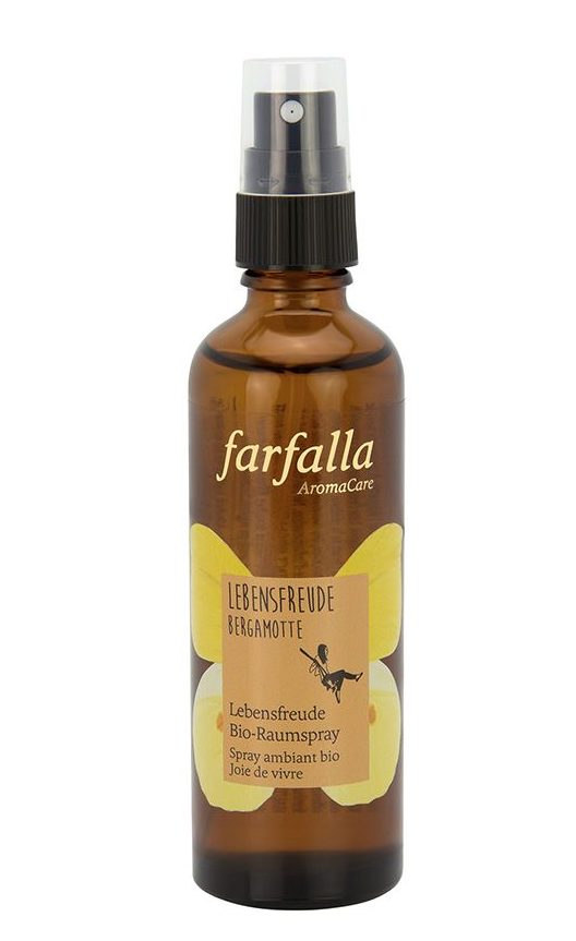 farfalla Bio-Raumspray Lebensfreude Bergamotte 75 ml