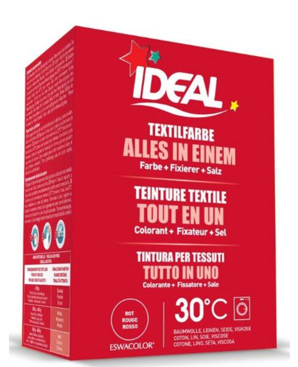 Ideal Textilfarbe Rot