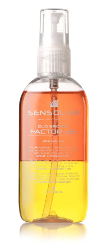 SENSOLAR Sonnenspray ohne Emulgator LSF 25 (50 ml)