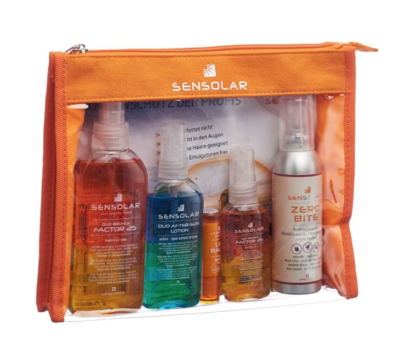 SENSOLAR Family Set Sensolar LSF 25 200ml After Sun 100ml ZeroBite 75ml Sensolar LSF 25 50ml Gratis Lip Balm (1 Stück)