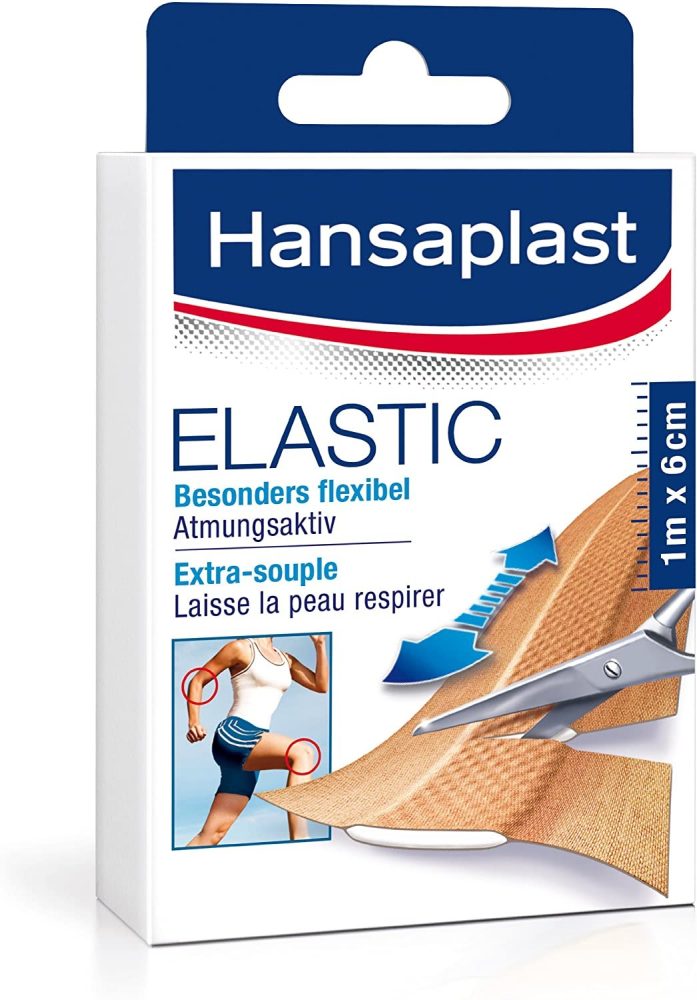 02607-00000 Hansaplast ELASTIC (L x B) 1 m x 6 cm