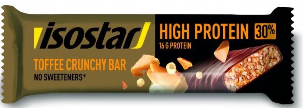 Isostar High Protein Riegel toffee crunchy 55 g