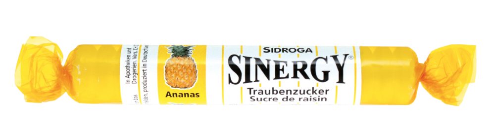 SINERGY Traubenzucker Ananas (15x40g)