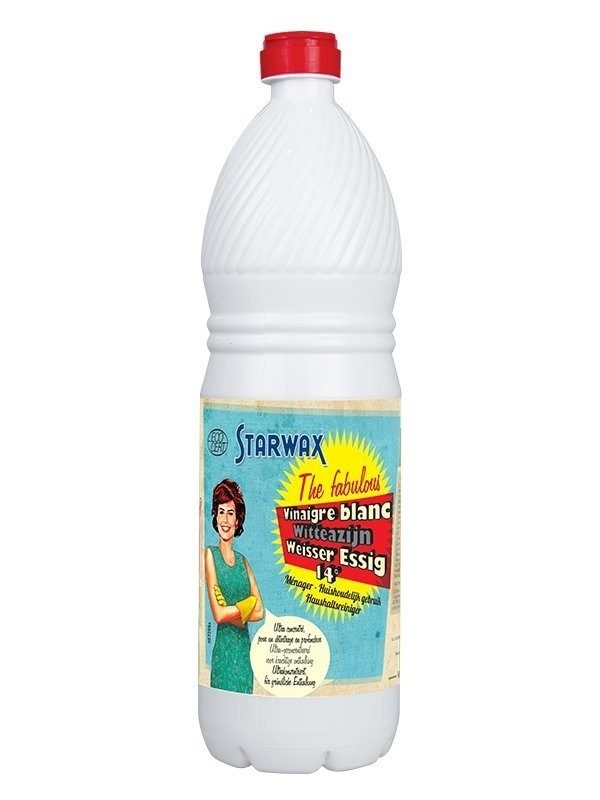 STARWAX the fabulous weisser Essig 14° ohne Duft (1 lt)