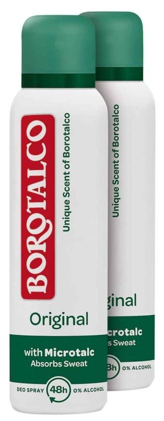 Borotalco Original Fresh Deo Spray Duo Damen  2 x 150ml