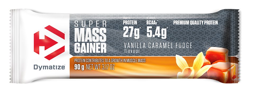 Dymatize Super Mass Gainer Bar - Vanilla Caramel Fudge