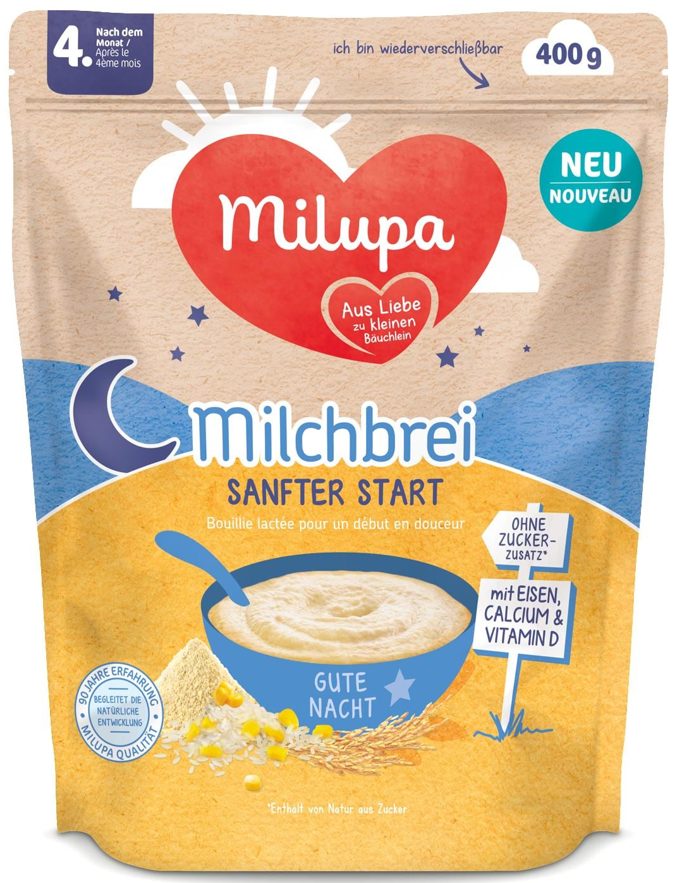 Milupa Gute Nacht Sanfter Start 4m+ (400 g)
