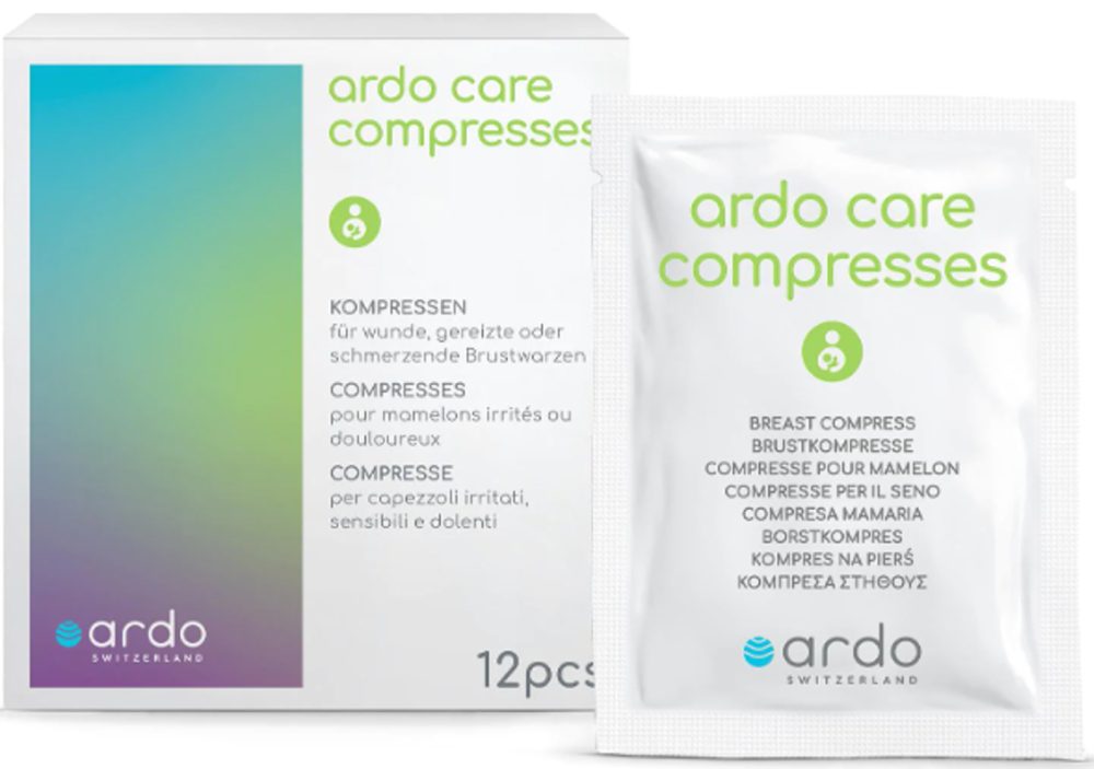 Ardo CARE Compresses Brustkompressen deutsch/französisch/italienisch/niederländisch/englisch (12 Stück)