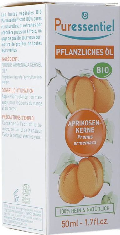 Puressentiel Pflanzenöl Aprikosenkern Bio (50 ml)