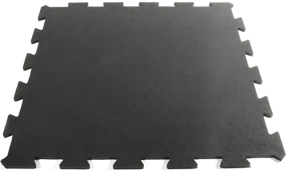 Bodenbelag, Gummi Einzelstück LxB 610 x 610 mm