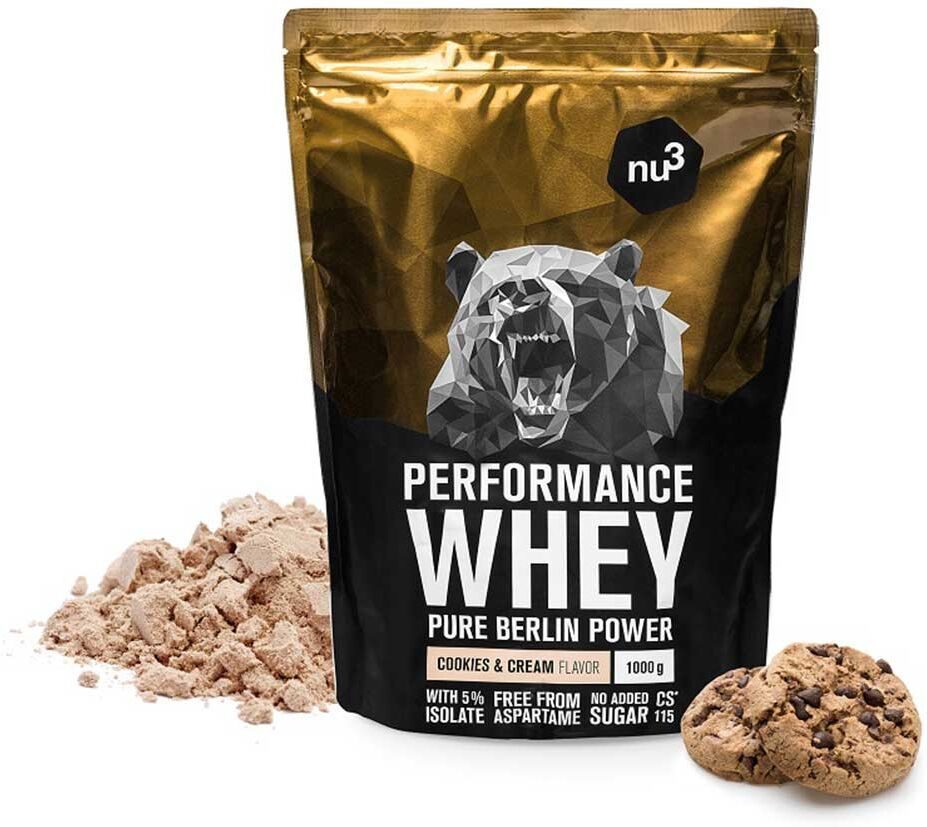 nu3 GmbH, nu3 GmbH nu3 Performance Whey Cookies-Cream - Proteinpulver