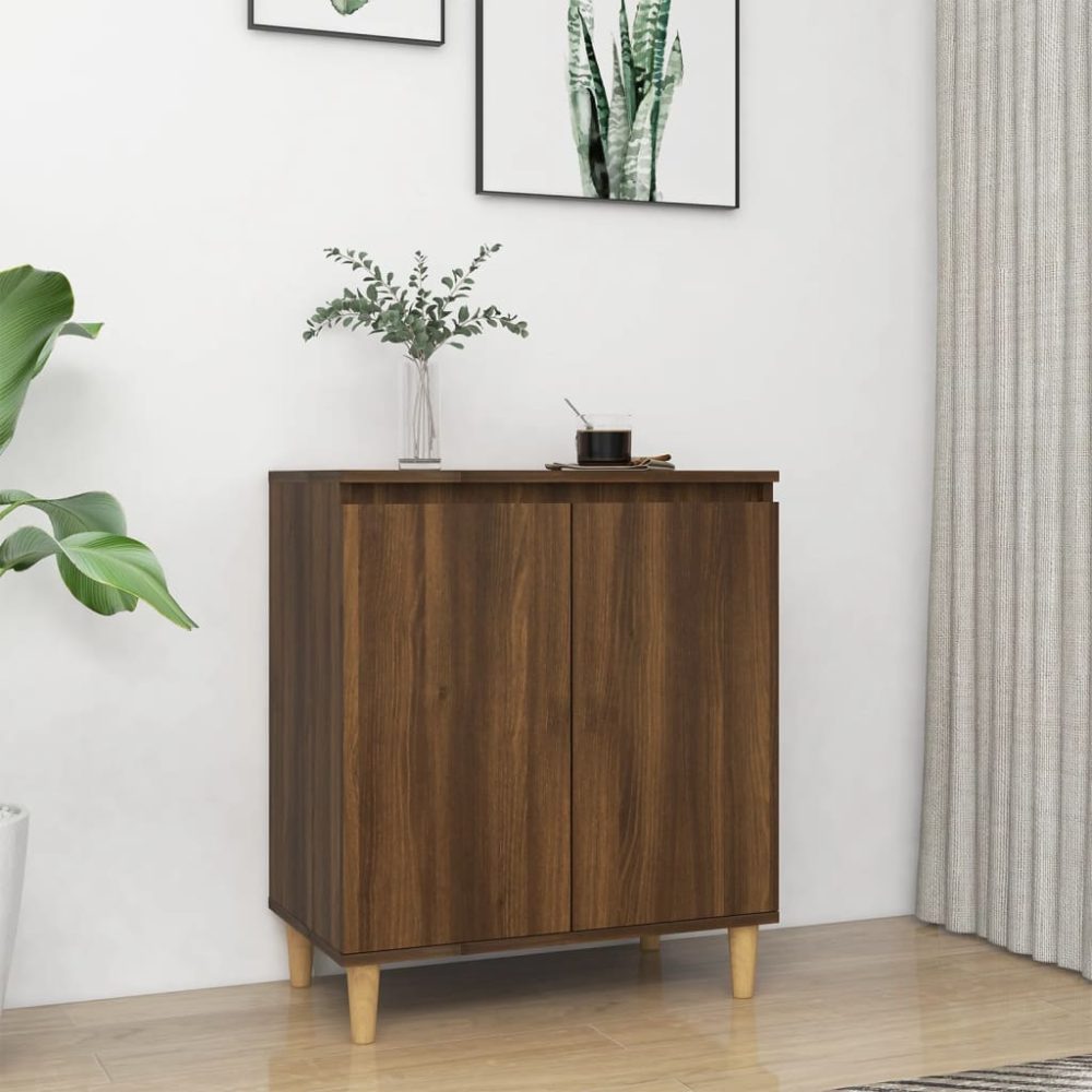 vidaXL Sideboard Braun Eichen-Optik 60x35x70 cm Holzwerkstoff