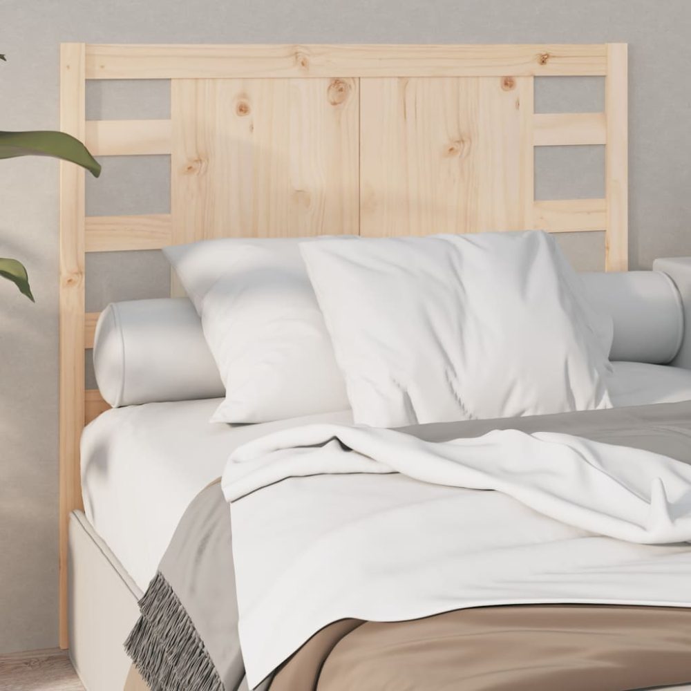 vidaXL Bett-Kopfteil 81x4x100 cm Massivholz Kiefer
