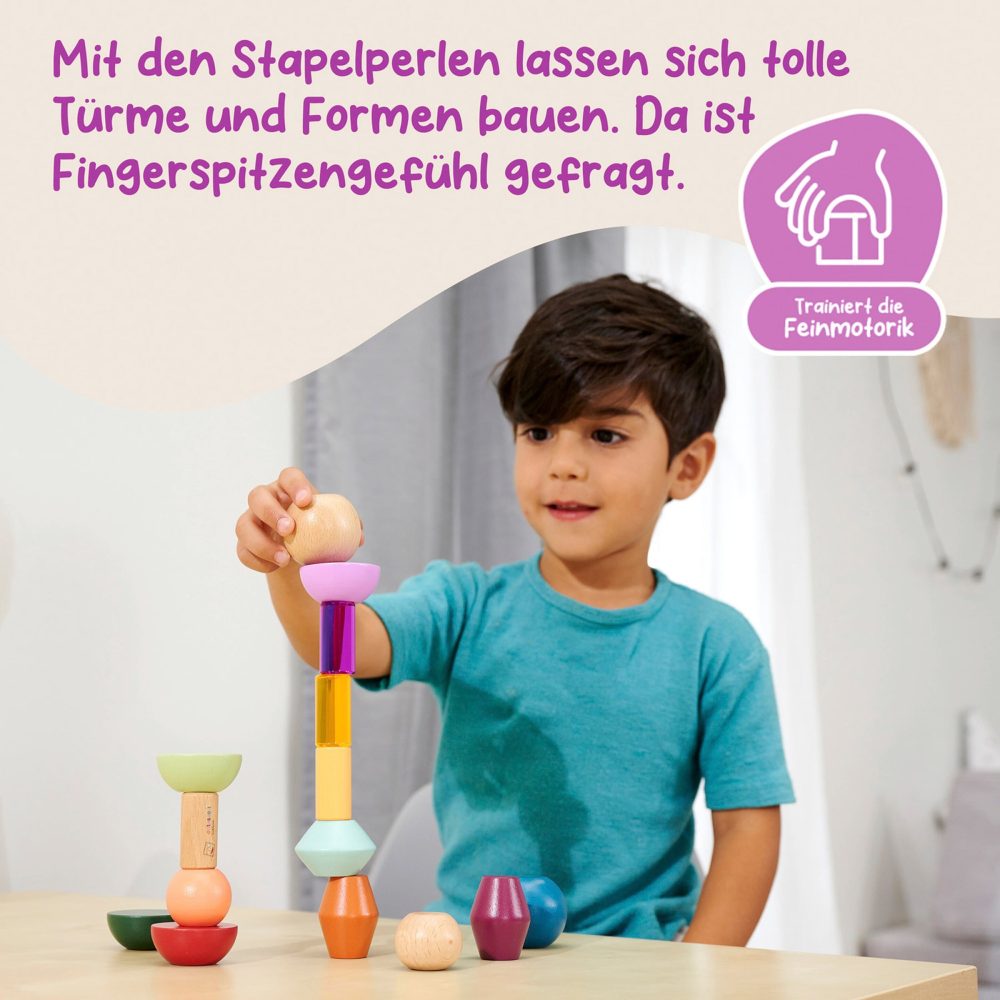 Montessori Stapelperlen