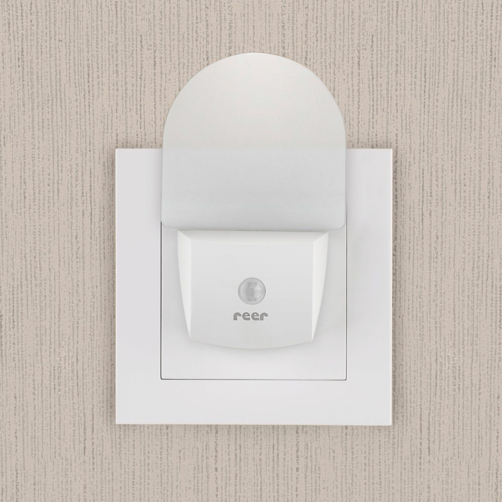 reer Set aus NightGuide Sensor und 2in1 Sleeplight hellgrau