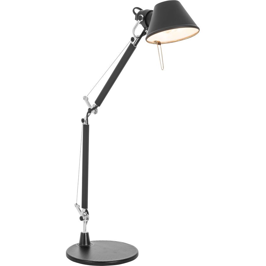 Artemide - Tischleuchte TOLOMEO - schwarz - Metall - 17cm/45cm
