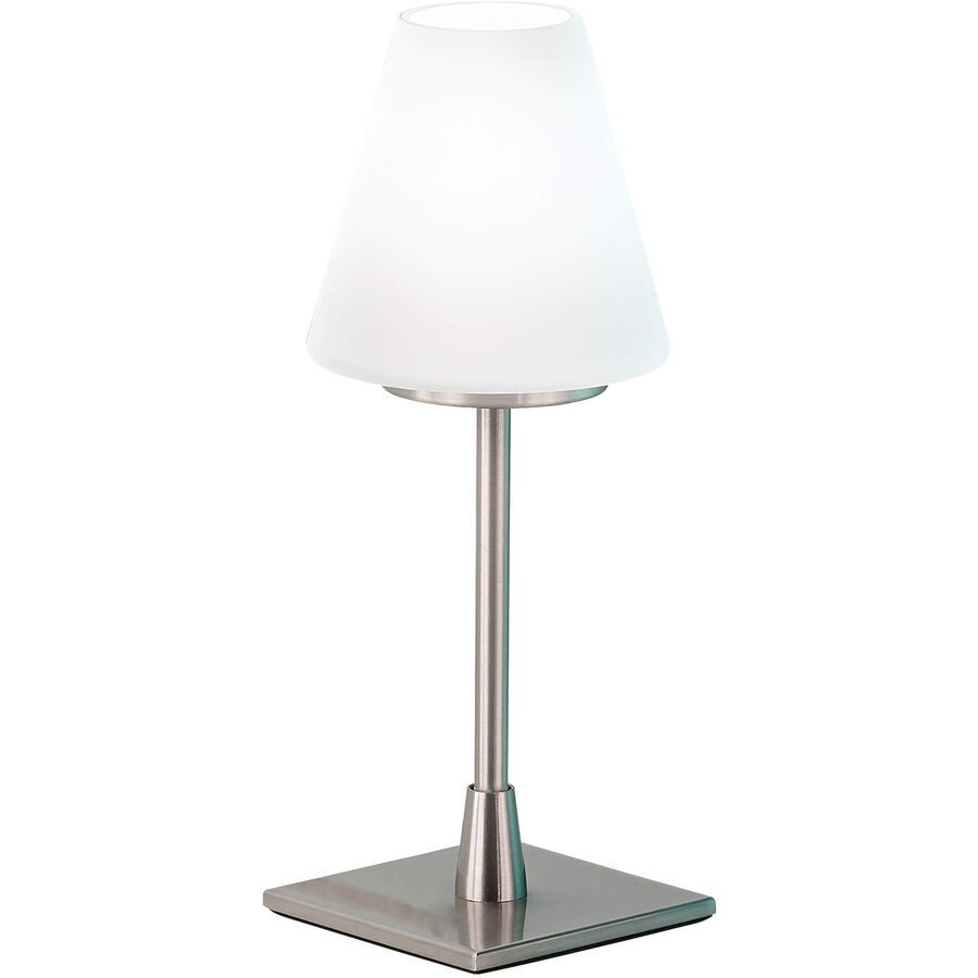 LED-Tischleuchte Lucy mit Touchdimmer, chrom