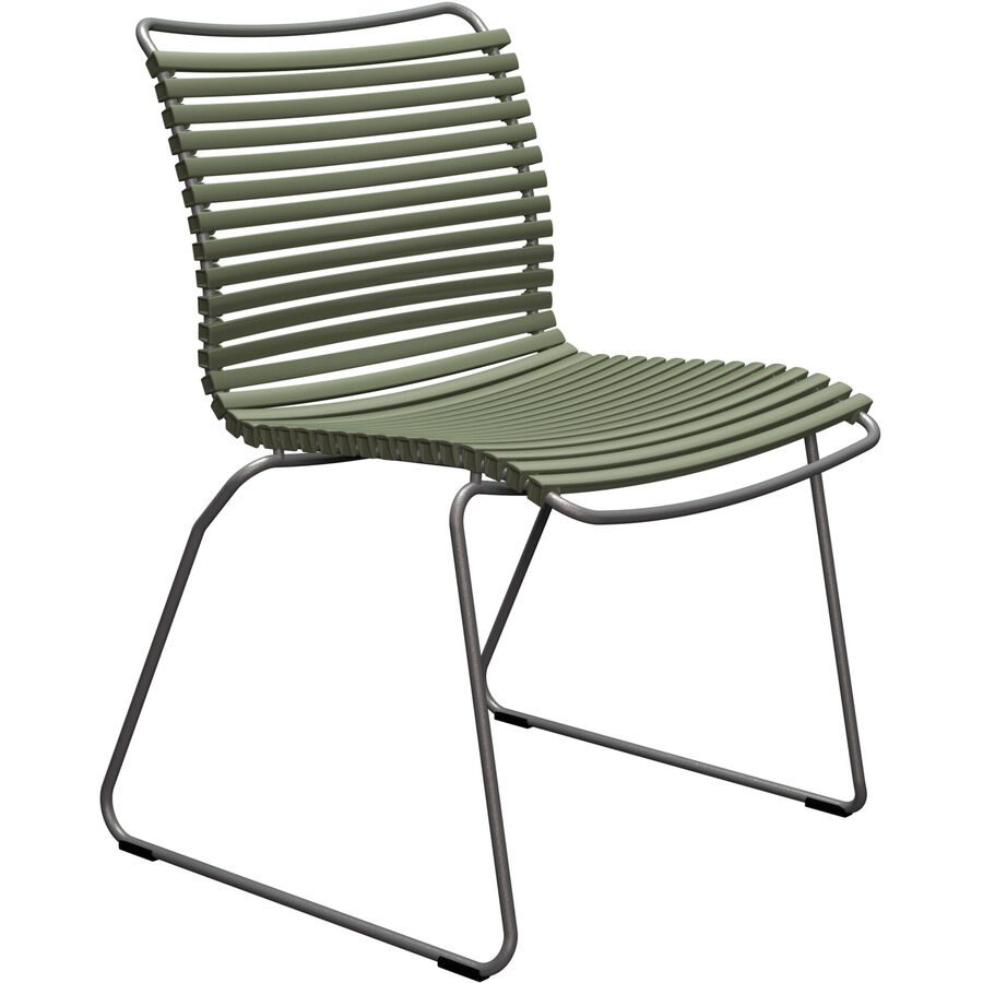 Houe - Gartenstuhl CLICK - oliv - Kunststoff - 60cm