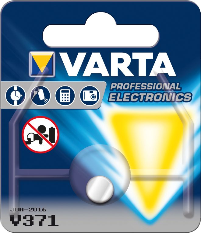 Varta V371 - Knopfbatterien (Silber)