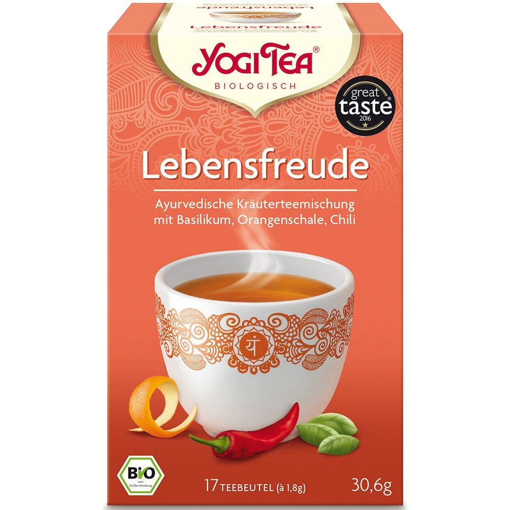 Yogi Tea Bio Tee Lebensfreude 17 Beutel
