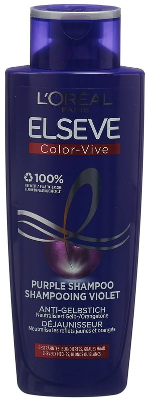 Elseve Color-vive : Purple Shampoo Anti-gelbstich Damen  200ml