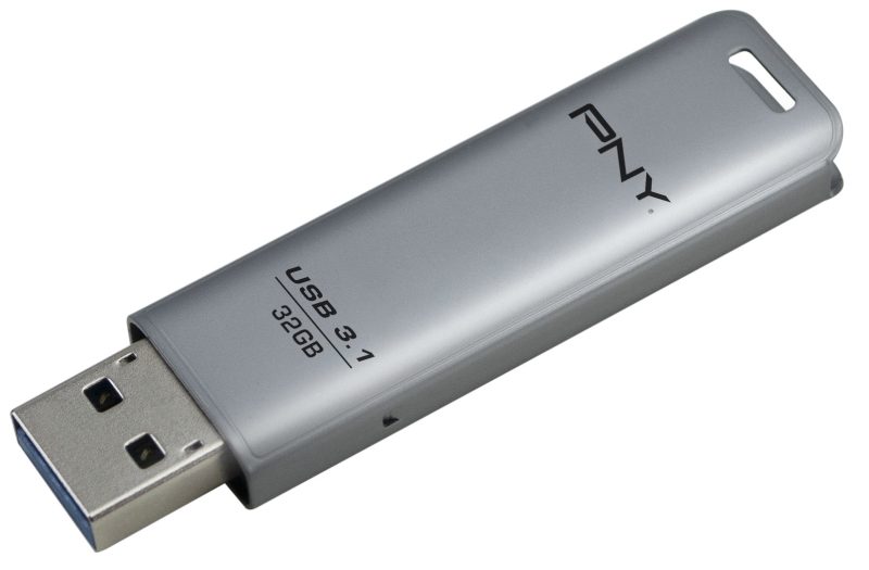 PNY Elite Steel USB3.1 Stick - 32GB