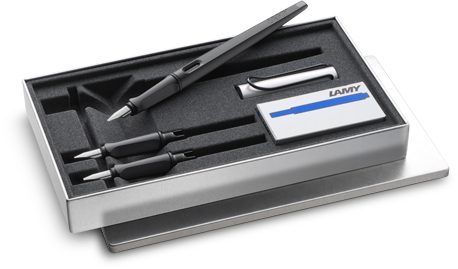 LAMY Sch&ouml;nschreibset 011 joy 1217713 3 Federst&auml;rke, 1 Patron