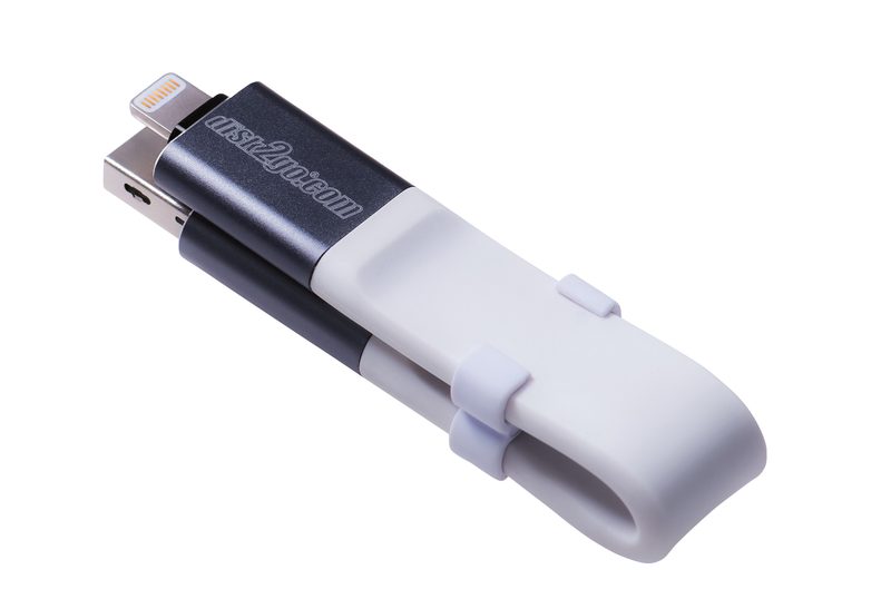 Disk2Go i2GO - USB Stick (16 GB, Blau/Weiss)