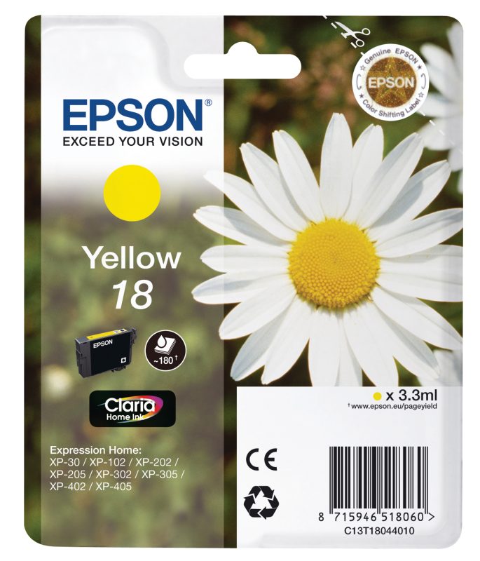 Epson T180440 yellow Tintenpatrone
