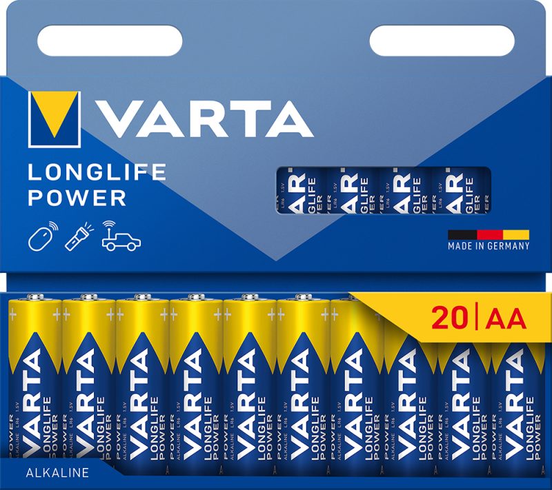 Varta High Energy / AA / LR6 20 Stück Batterien