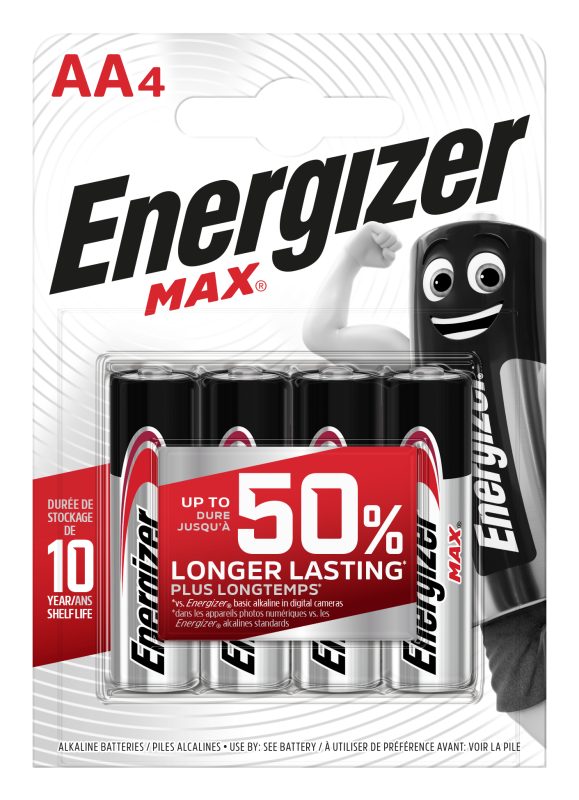 Energizer Max Aa/Lr6 (4Stk.) Batterie