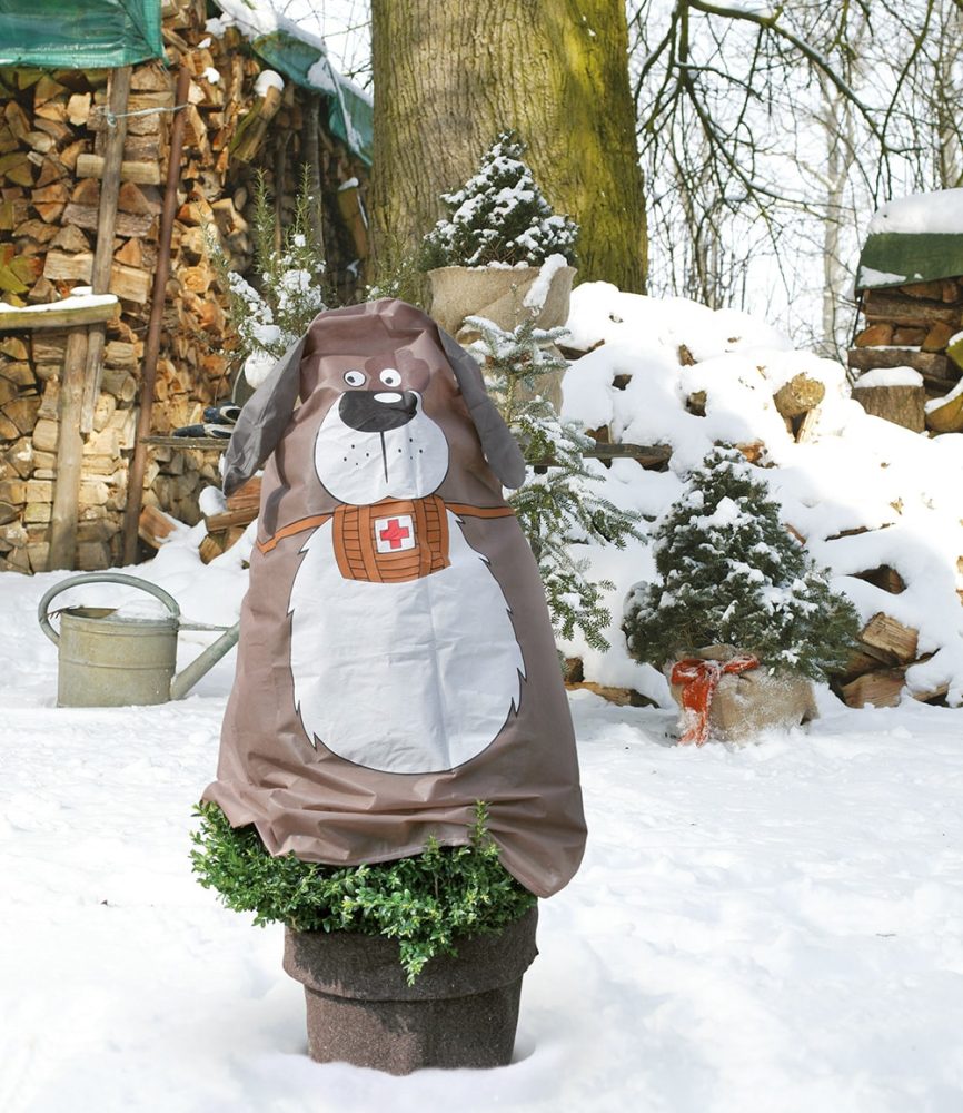 Winterschutz Vlieshaube Hund ´Paddy´ 125 x 120 cm (1 Stück)