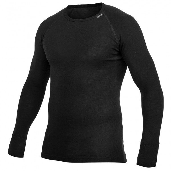 Woolpower - Lite Crewneck - Merinounterwäsche Gr S schwarz
