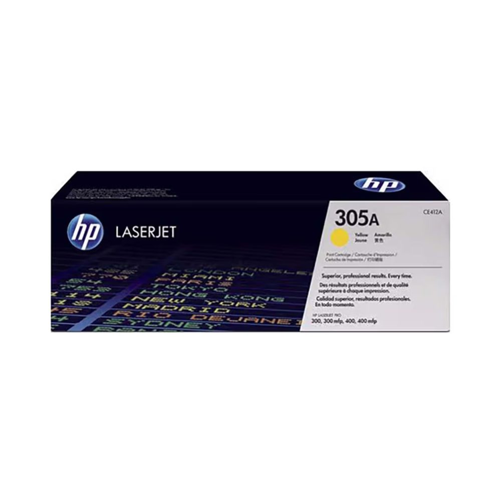Original Tintenpatrone gelb HP No. 305A, CE412A