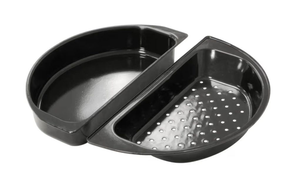 Outdoorchef Halbmond (2-Teilig) - Kochset (Schwarz)