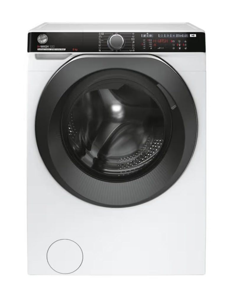 HOOVER HWP 68AMBC/1-S - Waschmaschine (8 kg, 1600 U/Min., Weiss)