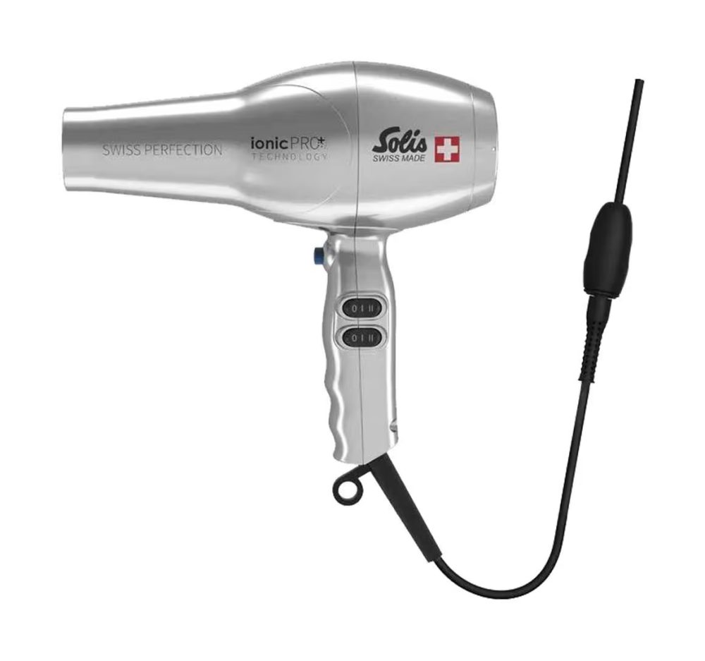 Solis 360° ionicPro Silver Haartrockner