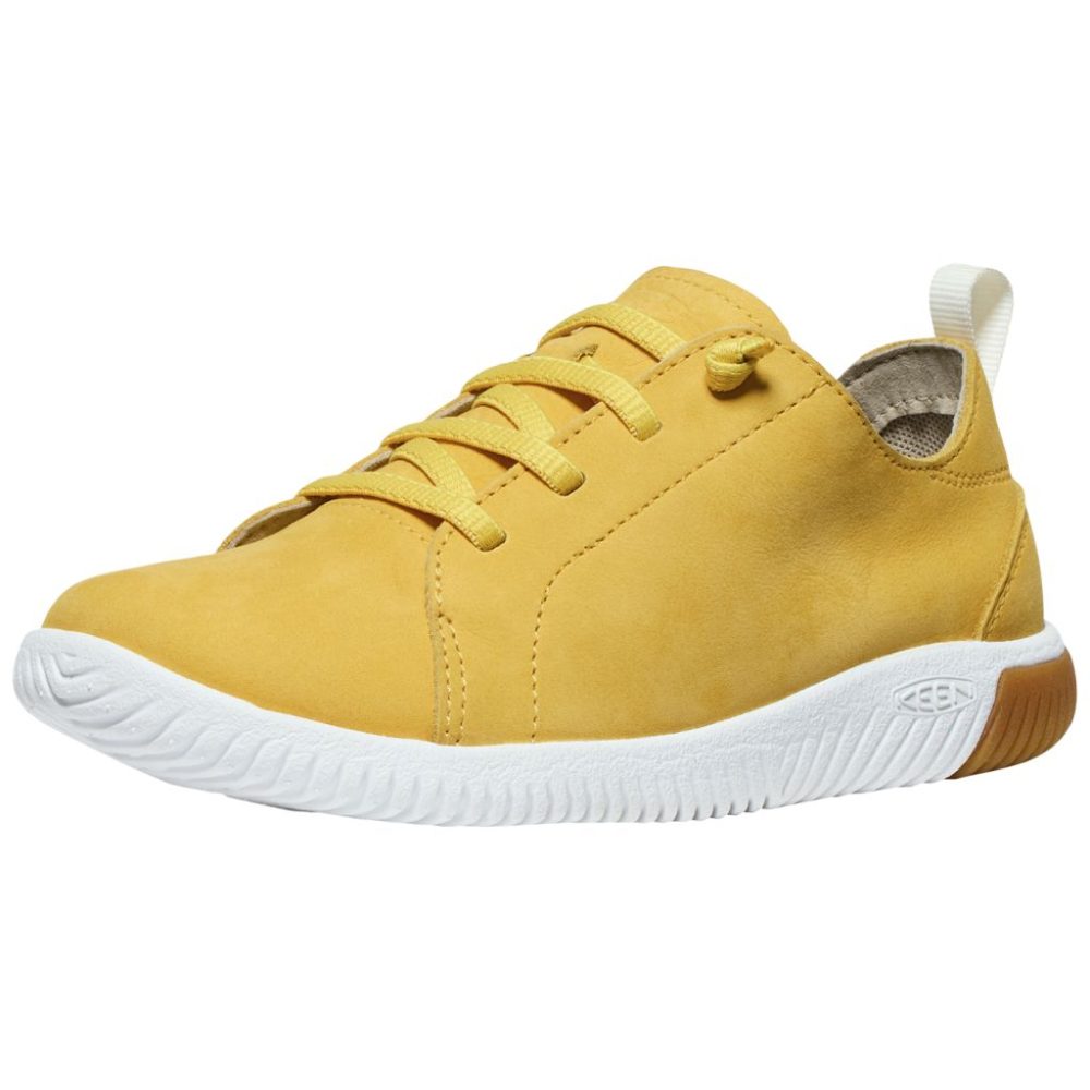 KEEN Unisex Freizeitschuhe Y Knx Lace, Gelb, aus Leder